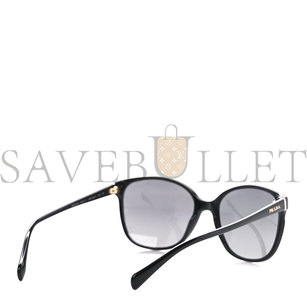 PRADA ACETATE SUNGLASSES SPR 01O BLACK