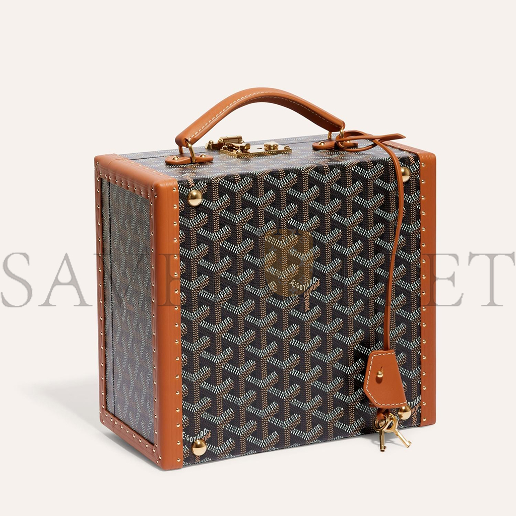 GOYARD JOUX 6 WATCH CASE JOUXMMT06TY01CL03O (22*20*12cm) GOYARD JOUX 6 WATCH CASE JOUXMMT06TY01CL03O (22*20*12cm)