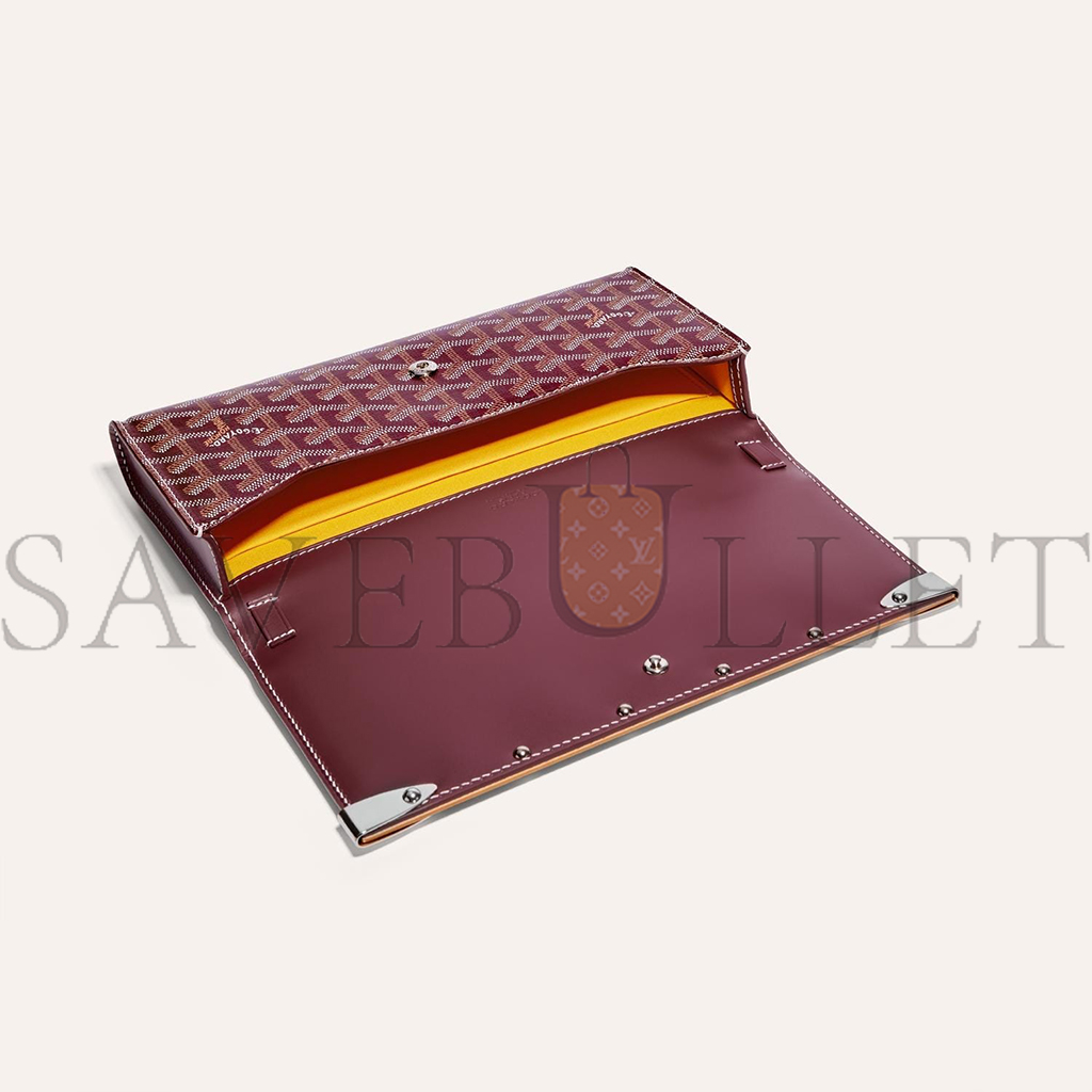 GOYARD MONTE-CARLO PM CLUTCH MONTE2PMLTY33CL33P (25*14.5*4cm) GOYARD MONTE-CARLO PM CLUTCH MONTE2PMLTY33CL33P (25*14.5*4cm)