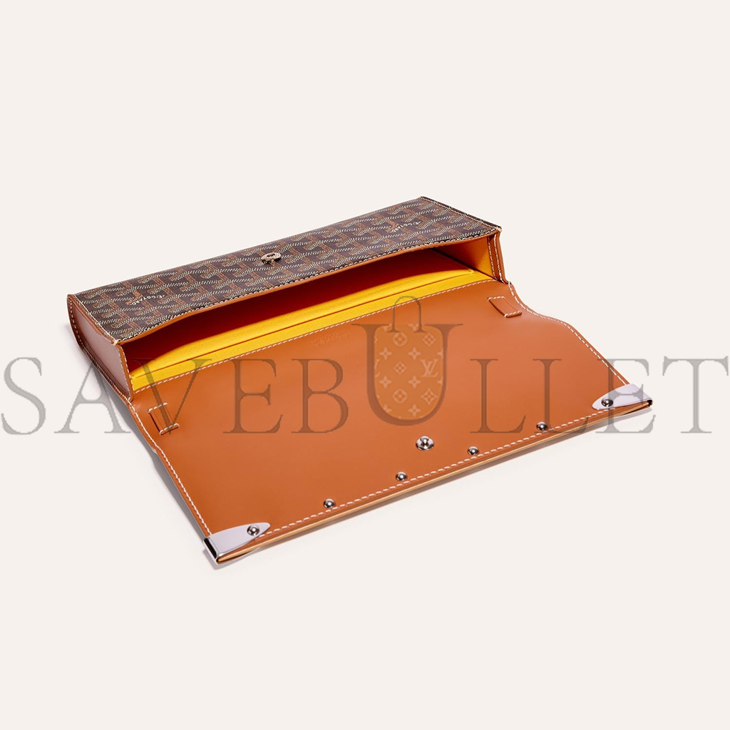 GOYARD MONTE-CARLO PM CLUTCH MONTE2PMLTY01CL03P (25*14.5*4cm) GOYARD MONTE-CARLO PM CLUTCH MONTE2PMLTY01CL03P (25*14.5*4cm)