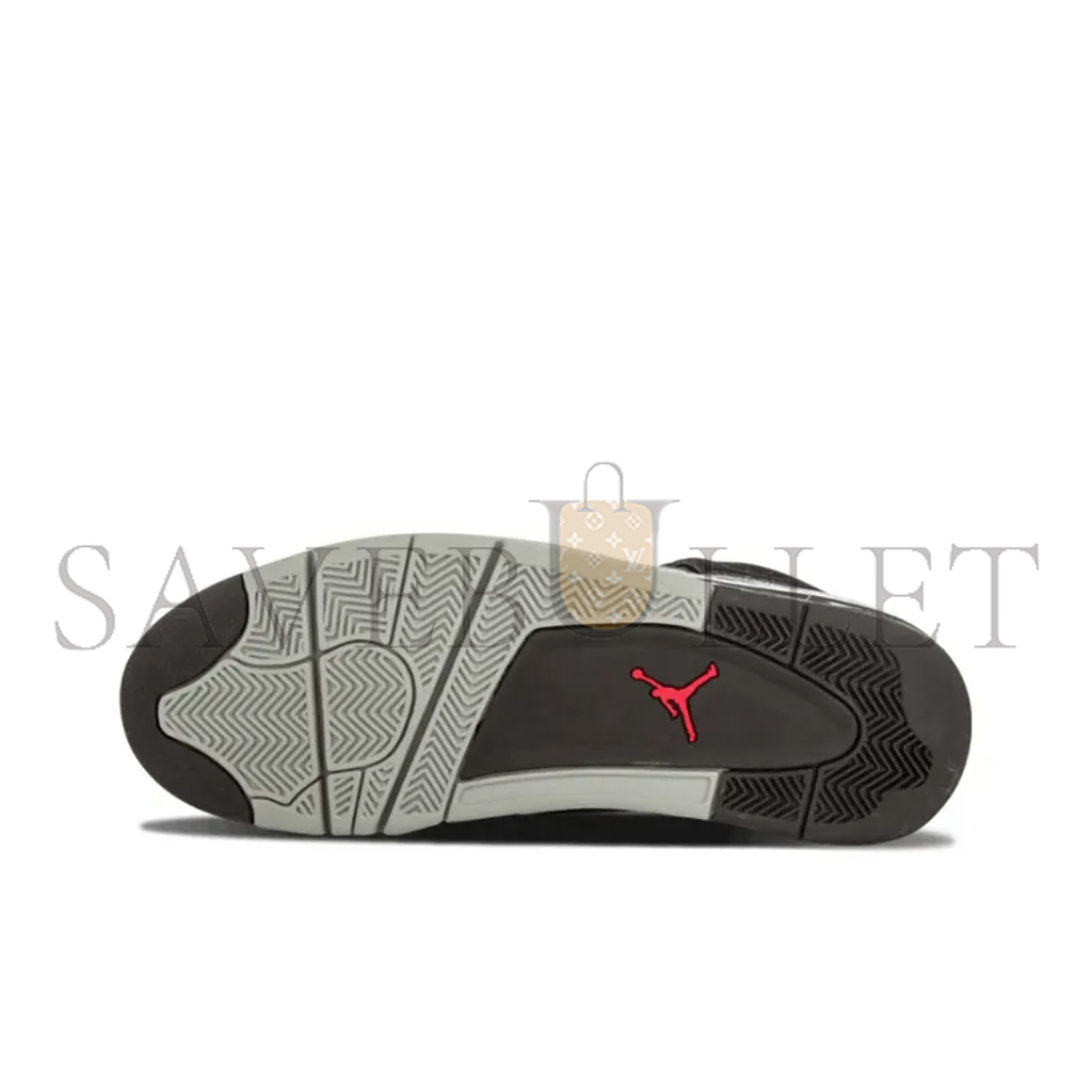 NIKE JORDAN 4 RETRO BLACK LASER 312255-061