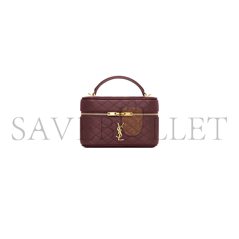 YSL GABY VANITY BAG IN LAMBSKIN 7667311EL076195 (18*11*6.5cm)