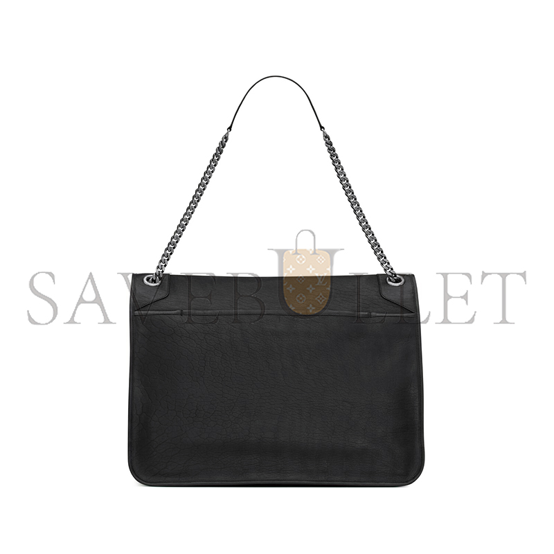 YSL NIKI OVERSIZED IN GRAINED LAMBSKIN 755857AACIA1000 (47*34*16cm)