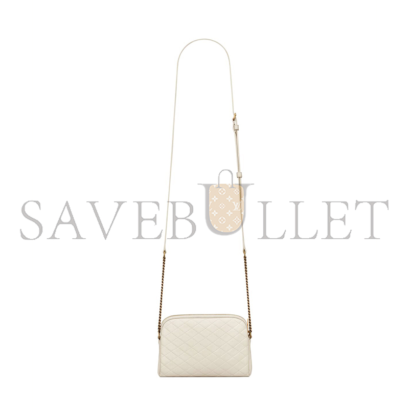 YSL GABY ZIPPERED POUCH IN LAMBSKIN 7336671EL079207 (18*13*3.5cm)