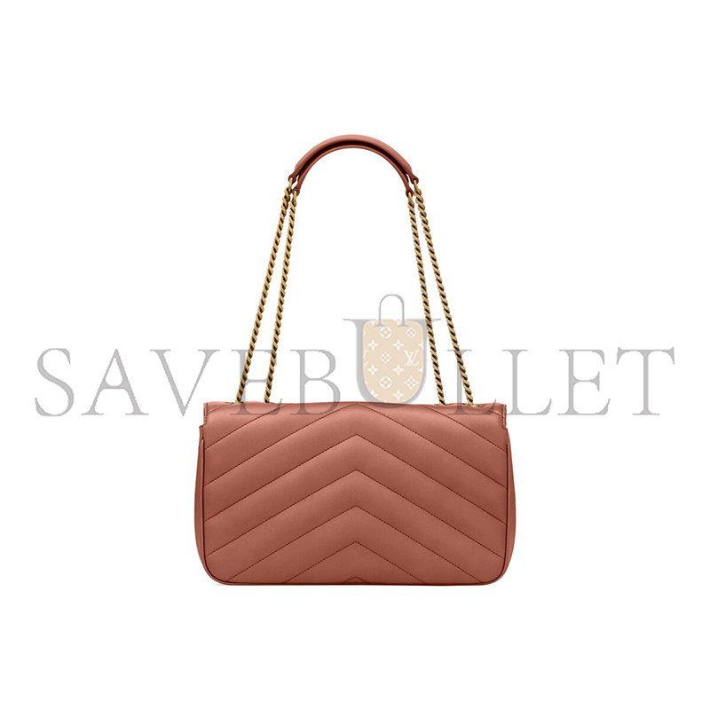 YSL LOULOU MEDIUM IN MATELASSÉ LAMBSKIN 801439AAEAX5036 (29*17*8cm)