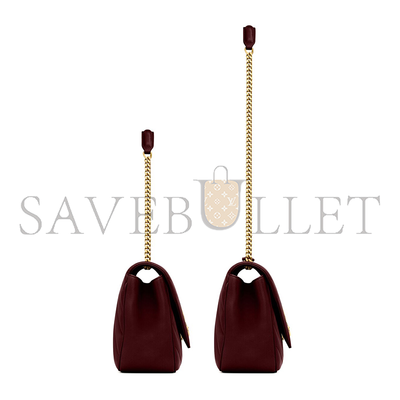 YSL LOULOU MEDIUM IN MATELASSÉ LAMBSKIN 801439AAEAX6197 (29*17*8cm)