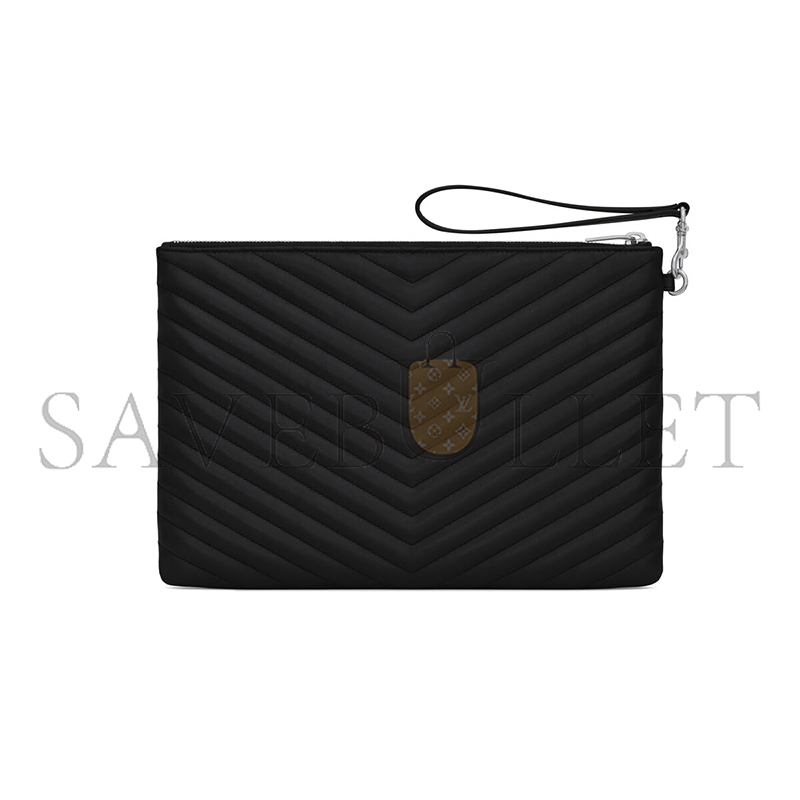 YSL CASSANDRE MATELASSÉ TABLET POUCH IN LEATHER 559193CWU021000 (30*21.5*2cm) YSL CASSANDRE MATELASSÉ TABLET POUCH IN LEATHER 559193CWU021000 (30*21.5*2cm)