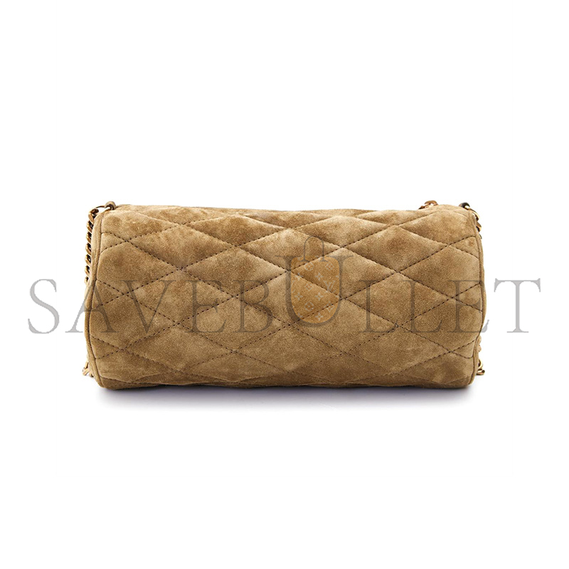 YSL SADE MINI TUBE BAG IN SUEDE 6997032545665 (20*10*10cm)