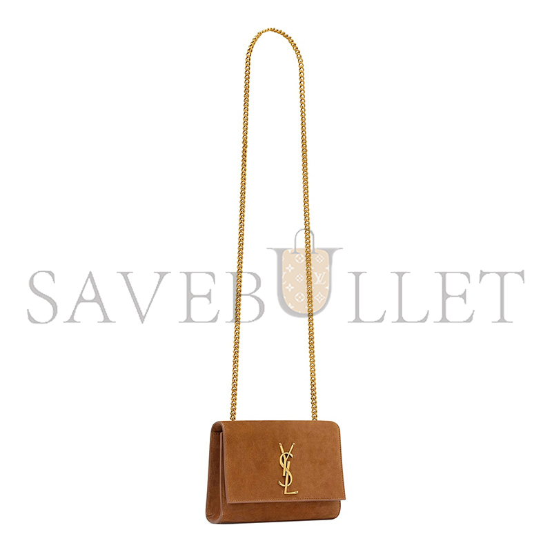 YSL KATE SMALL CHAIN BAG IN SUEDE 469390144785 (20*13.5*5.5cm)