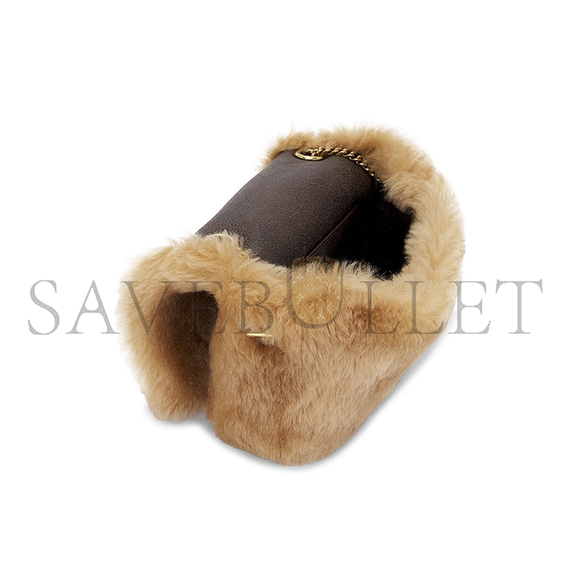 YSL KATE SMALL IN SHEARLING 737128541178 (22*14*5cm)