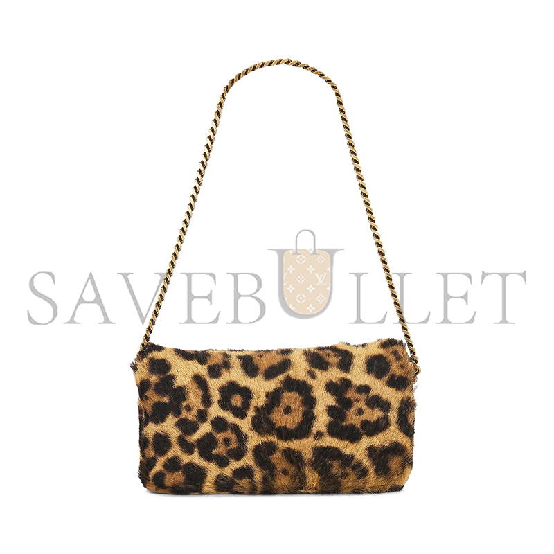 YSL MINI KATE CHAIN BAG MANTO NATURAL AND BLACK 786914AADH82490 (20*11*4cm)