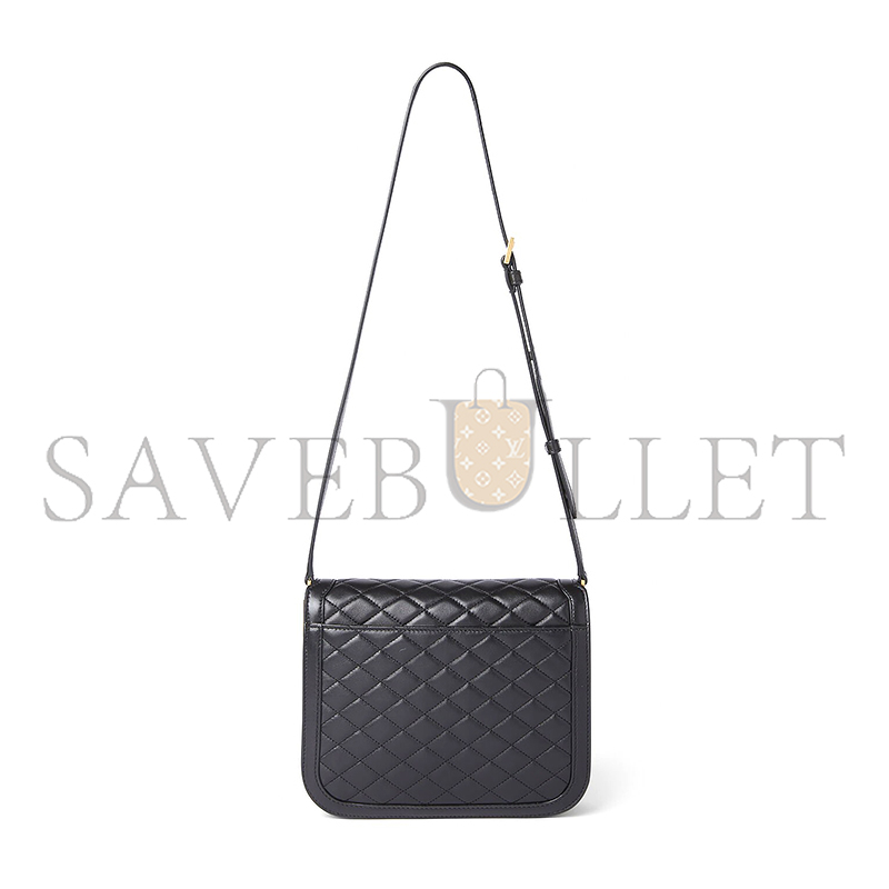 YSL SOLFERINO MEDIUM SATCHEL IN QUILTED LAMBSKIN 733704AABRT1000 (22*18*4cm)