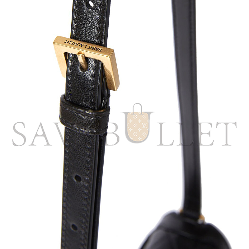 YSL SOLFERINO MEDIUM SATCHEL IN QUILTED LAMBSKIN 733704AABRT1000 (22*18*4cm)