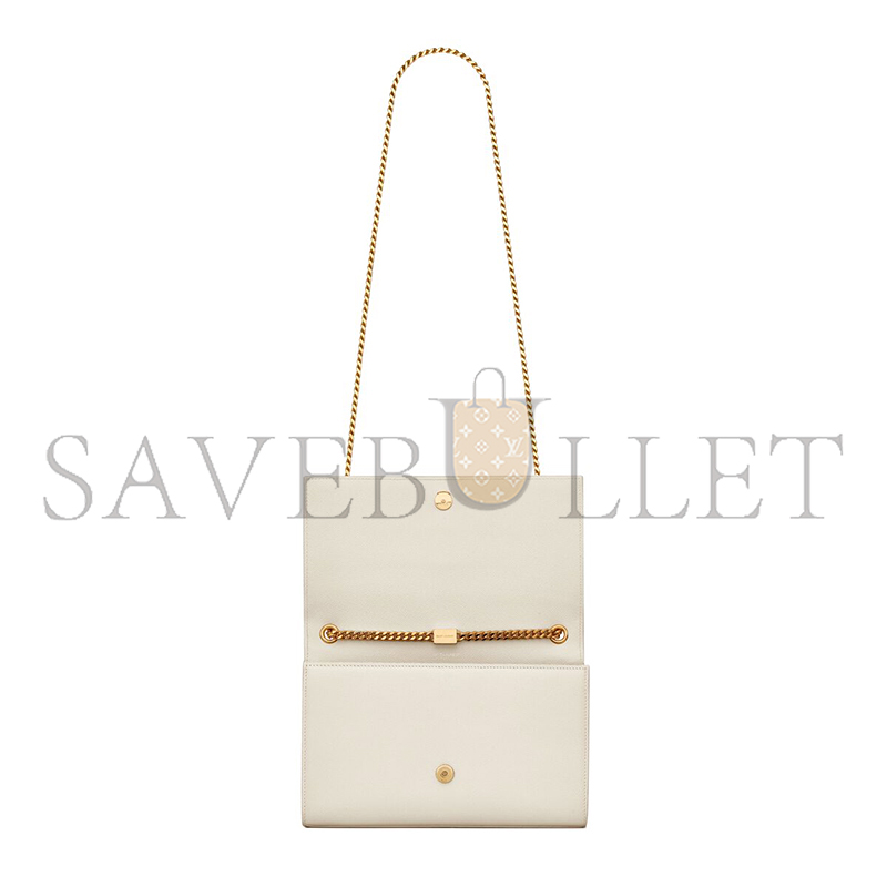 YSL KATE MEDIUM IN GRAIN DE POUDRE EMBOSSED LEATHER 364021BOW0J9207 (24*14.5*5.5cm) YSL KATE MEDIUM IN GRAIN DE POUDRE EMBOSSED LEATHER 364021BOW0J9207 (24*14.5*5.5cm)