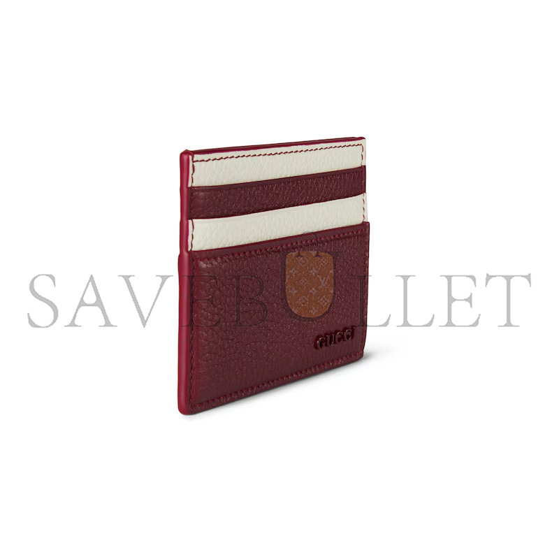 GUCCI BI-COLOR CARD CASE WITH GUCCI LOGO 817043AAEGG6247 (10*8cm) GUCCI BI-COLOR CARD CASE WITH GUCCI LOGO 817043AAEGG6247 (10*8cm)