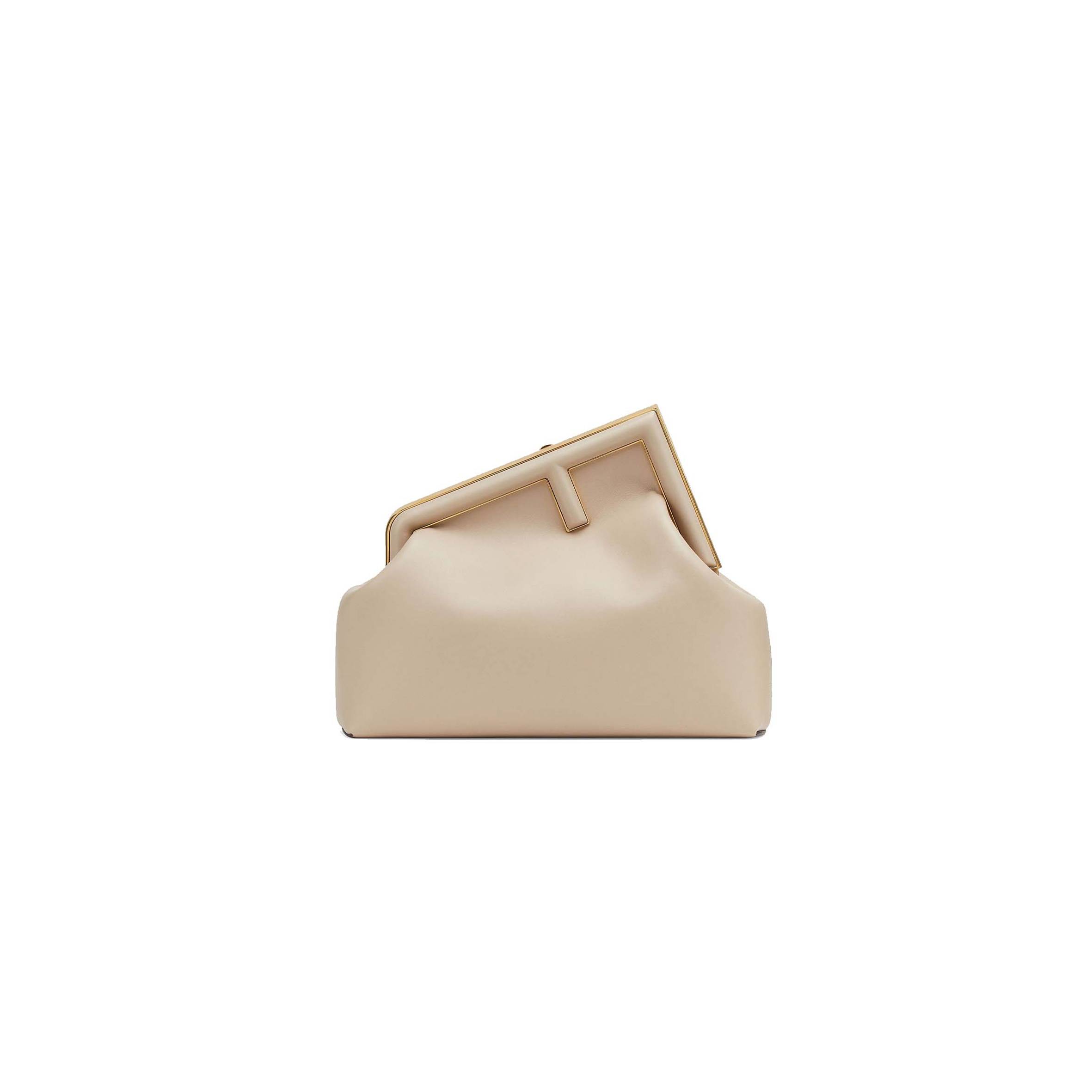 FENDI FIRST MEDIUM - BEIGE LEATHER BAG 8BP127ABVEF19PN (32.5*23.5*15cm)